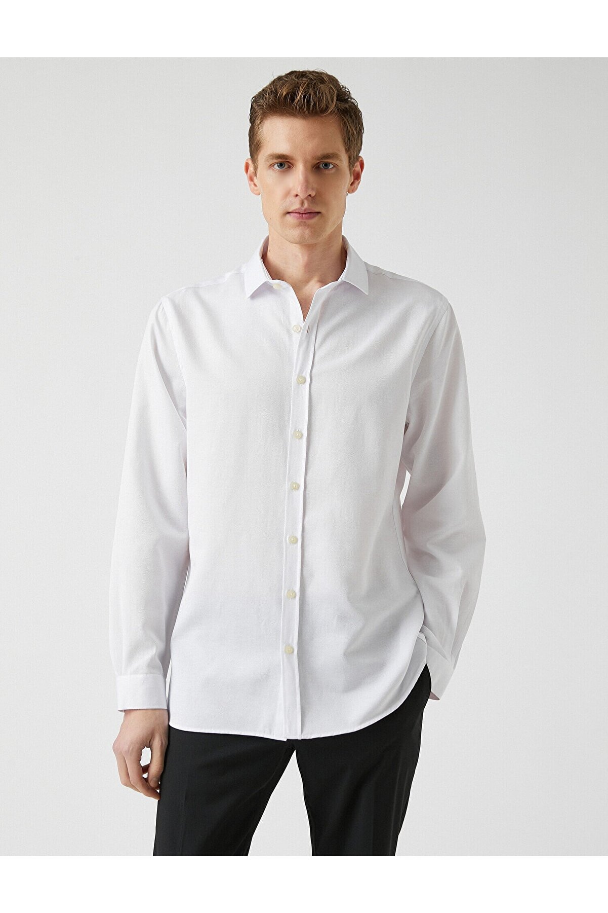 Slim Fit Basic Gömlek 