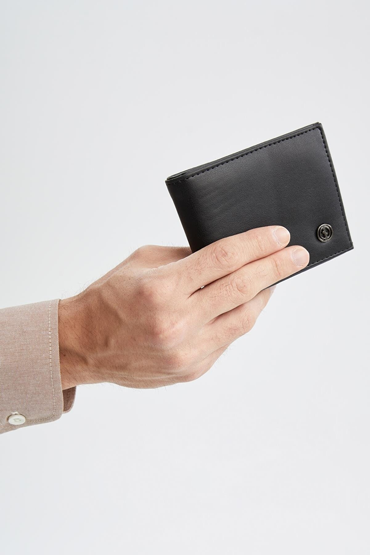 Erkek Suni Deri Yüksek Cüzdan