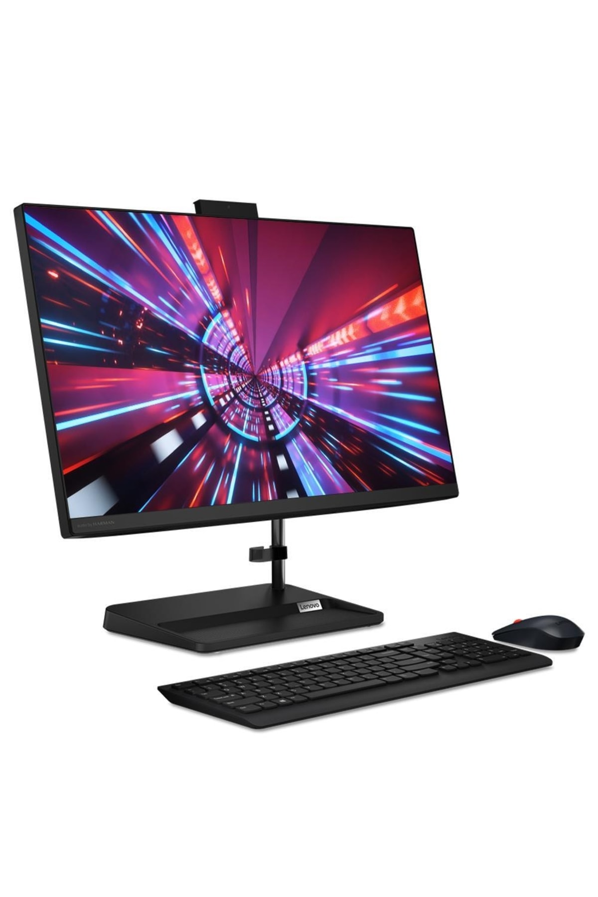 LENOVO  FullHD Siyah  AllinOne PC